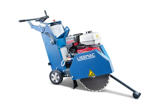 Lissmac Compact Cut 201 P Flat Saw with 20" Blade Guard